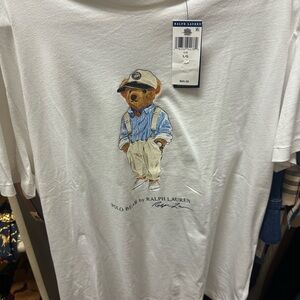 Ralph Lauren Classic Fit White Tee